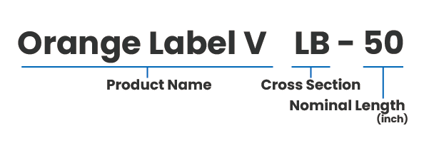 Orange Label V-belts